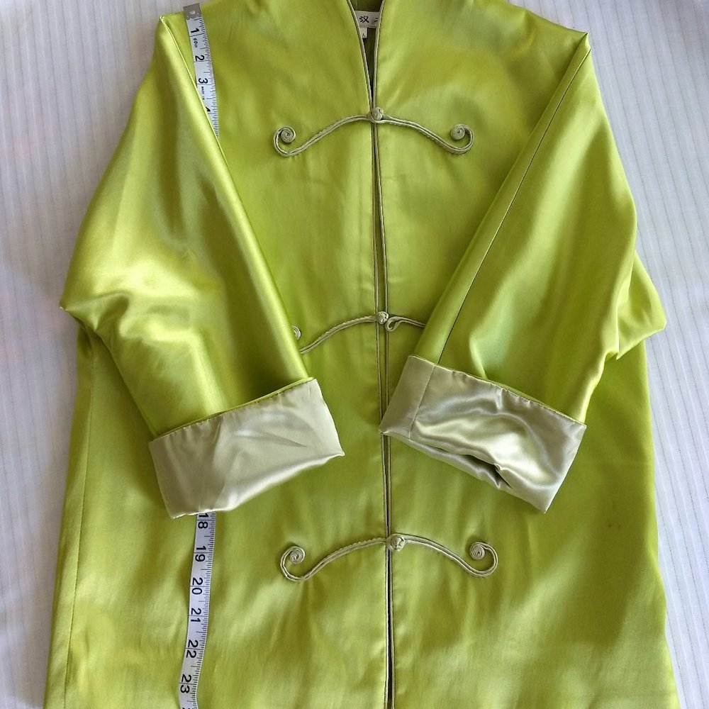 Green "silky" Chinese Jacket